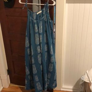 I love you pineapple beach coverup